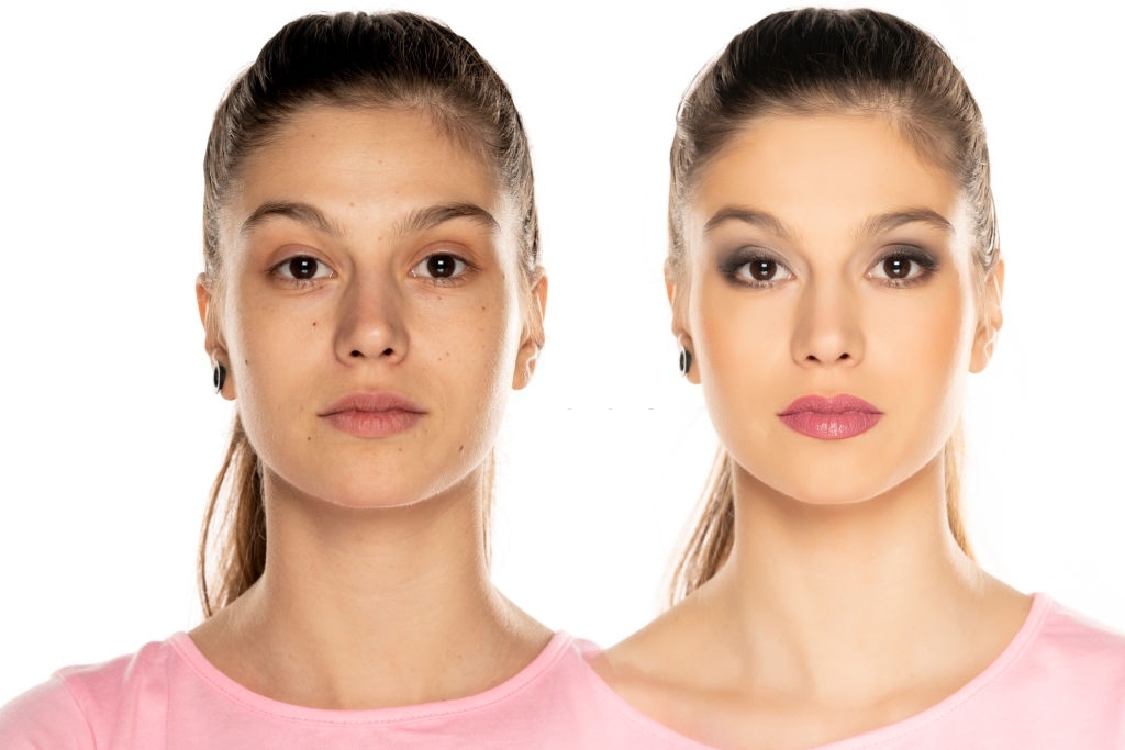 photo retouching Frequency Separation