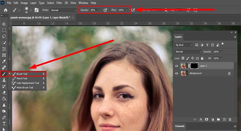 How To Skin Retouch In Photoshop Tutorial 2023 - CAI